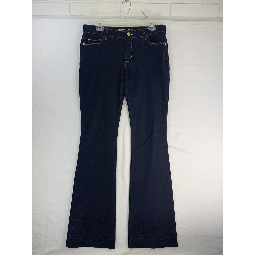 Michael Kors Jeans Womens 8 Bootcut Stretch Denim Pants Cotton Blend